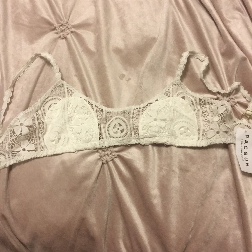 White Lace Bralette